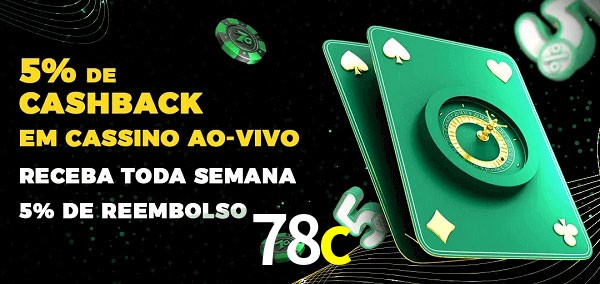 Promoções do cassino ao Vivo 78c